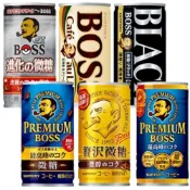 #悠西將# 日本 三得利 SUNTORY BOSS咖啡 易開罐 日本咖啡 即飲咖啡 最高峰咖啡 彩虹咖啡 拿鐵 黑咖啡