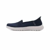 昂路名鞋館x鞋全家福旗艦店 SKECHERS ON-THE-GO FLEX 瞬穿運動健走鞋 深藍 138181NVY 女鞋