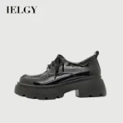 IELGY Hot Platform JK 皮鞋女英倫學院黑色百搭日系