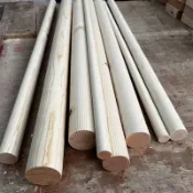 百家樂百貨市場 松木圓木棒實木武術棍掛衣桿圓DIY手工模型材料裝修長棍圓木圓形