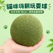 【熱銷】貓薄荷球 貓草球 逗貓球 磨牙潔齒 去毛球 自嗨解悶 貓咪玩具 寵物零食