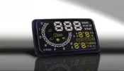 HUD擡頭顯示器 汽車OBD2行車電腦ASH-4C平視儀 4089