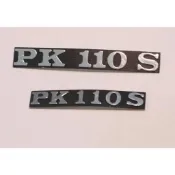 偉士牌 vespa pk100 pk110 pk125 面板側蓋Logo