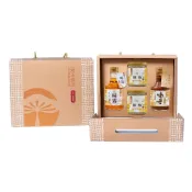 (店+)【菇王】四入組禮盒-有機味霖300ml+有機味噌高湯300ml+有機鹽麴250gx2(伴手禮/春節送禮/送禮推薦/素食/有機)