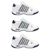 【K-SWISS】經典運動鞋 EADALL 白鞋 線條 盾牌 男鞋女鞋 多色選擇 (01353/91353)