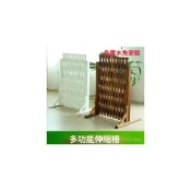 (店+)可開發票#免運 戶外防腐木柵欄室外伸縮籬笆護欄室內寵物圍欄裝飾網格隔斷木花架 伸縮柵欄 實木 圍籬 木籬笆 木格柵