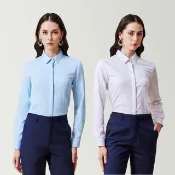 【SST&C】女裝 修身版素色長袖襯衫/基本款襯衫(多款任選)(OUT)