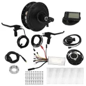 【Lixada】電動自行車改裝套件 48V 500W DIY 後輪驅動輪轂電機帶控制器 S866 米山地適合 20 英寸