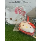 三麗鷗 Sanrio 凱蒂貓 kitty  一番賞 盤子 造型盤 除塵刷 造型刷