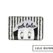 ☆現貨☆英國【 LULU GUINNESS 】OOH LULU （ Lulu doll ）娃娃臉 卡片夾 禮盒裝