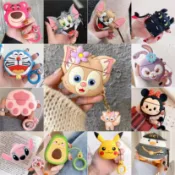 全新適用於 2026 Air Pods 5 Air Pods 4 卡通可愛皮卡丘 Stitch Apple Airpod