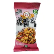 (店+)【農會】虎尾農會 虎霸王花生-麻辣小魚乾70gX2包