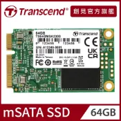 Transcend 創見 64GB MSA230S mSATA SATA  SSD固態硬碟 (TS64GMSA230S)