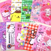 ❤️對開/三麗鷗/Hello Kitty凱蒂貓/美樂蒂/大眼蛙/布丁狗/雙子星/雙層對開式/口罩收納夾/收納夾