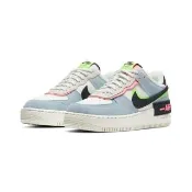 【NIKE 耐吉】Nike Air Force 1 Shadow 馬卡龍 白藍 休閒鞋 CU8591-101