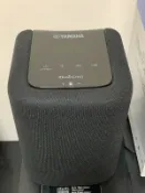【小惡魔市集】Yamaha WX-010、wi -fi 多房間網路串聯 + 藍牙單一無線喇叭 - 黑色-展示品