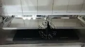 速發~大型白鐵牛排煎盤不鏽鋼可麗餅機煎餅盤春捲烙餅機潤餅機潤餅盤潤餅皮水煎包蒙古烤肉鐵盤!鐵板燒鐵盤!石板烤肉煎盤托盤