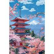 拼圖 日本風景拼圖 木製拼圖 300片500片1000片拼圖 兒童玩具 潮玩解壓 益智玩具 生日禮物