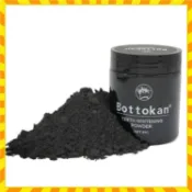 【歐萊雅形象店】黑色活性炭潔牙粉 正品Bottokan竹炭牙粉  牙粉 45g