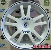 【超前輪業】正品 SPARCO RALLY S986 全新鋁圈 15吋鋁圈 4孔100 6.5J ET37  現貨一組