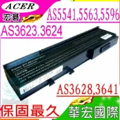 電池動力 ACER 電池(保固最久)-宏碁 5552 5561 5562 5563 559 63623NWXMi BTP-ARJ1 TM07B41 TM07A72 5563wlmi 5596wxmi Ferrari 1100 6290 6291 6292 6492 6252 3240 3250 3290 3280 3270 2420 2440 2470 4320 4520 4720 4330 4530 4730 6230 623 3100 3300 3210 Extensa 3100 4620