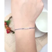 [Le Bonheur Line] 幸福線 純銀 六連鑽 手鍊 手繩 紅線 紅繩 雙線 redline 六六大順