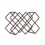 【PKS】八瓶款紅酒架擺件(紅酒收納/紅酒擺件/酒瓶架/葡萄酒架/儲酒架)