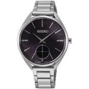 SEIKO 精工 CS系列經典小秒針時尚腕錶/黑/34mm (6G28-00Y0D/SRKZ51P1)SK003