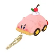 【Nintendo 任天堂】三英貿易 星之卡比 探索發現 汽車蛋糕塞滿嘴絨毛吊飾