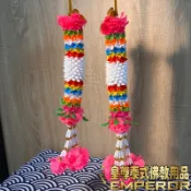 泰式花圈 還願花圈 還願花環 還願花 萬壽菊 泰式佛具 泰國佛具 四面佛象神愛神古曼魯士狐仙  皇尊泰式佛教用品