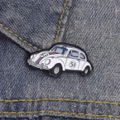 The Love Bug 琺瑯胸針時尚服飾配飾背包徽章首飾禮物