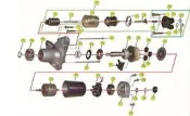 ◇全新零件◇ 豐田 WISH 09年前 / CAMRY 01-12年 / ES300 RX350 啟動馬達 零件發問區