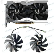 #冰峰散熱#ZOTAC/索泰GTX1660 1660ti RTX2060 2060S AMP顯卡風扇GA92A2H 可統