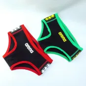 ISPORTSHOP ARENA SWIM 過季促銷 男款 泳褲 三角泳褲 S3103TBK- 黑紅/黑綠【iSport愛運動】