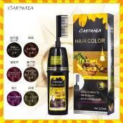 正品Carthaea 日本植萃養髮染髮膏 彩色泡沫染髮劑 染髮膏 染髮劑 護髮染 護色染 染髮劑 梳彩染髮劑 悶青色