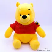 UNIPRO優鋪 【UNIPRO】迪士尼 小熊維尼 Winnie the Pooh 坐姿 蜜蜂 維尼 絨毛玩偶 娃娃 35公分