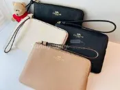 【Sunny Buy】◎現貨◎ Coach 58032 素面基本款手拿包 零錢包