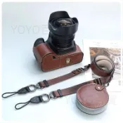 YOYO精選 適配佳能90D相機包80D保護套SX70半包70D底座包90d皮套sx70殼配件斜跨YOYO