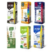 【蝦皮直營】光泉 調味保久乳系列 200mlx6入 富維他/優質蛋白牛乳/燕麥奶/珍穀堅果/芝麻/無加糖高鈣 保久乳