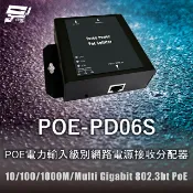 昌運監視器 CERIO 智鼎 POE-PD06S POE電力輸入級別網路電源接收分配器 10/100/1000M/Multi Gigabit 802.3bt PoE