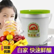 3天快速發酵 果釀酵素桶 密封桶 自動排氣10L酵素桶密封發酵桶 自釀葡萄酒桶自動排氣家用