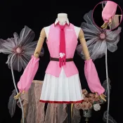 ✨臺灣出貨✨ 初音MIKU未來cos暴力熊GLOOMY連動cosplay二次元粉白搭配全套服裝
