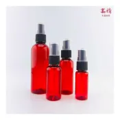(店+)【Kao jing 高精】紅色旋蓋分裝塑膠瓶 飲料瓶 分裝瓶 寶特瓶 保特瓶 塑膠分裝瓶 PET 旋轉蓋 旋蓋分裝