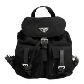 【DOKODEMO】【二手】Prada 雙肩包，1BZ677 Tessuto 黑色