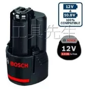 含稅／12V／2.0Ah【工具先生】德國BOSCH～原廠 充電電池 鋰電池.GDR12V-Li GSB12-2-Li