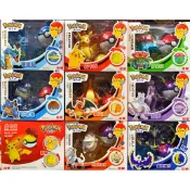 正版寶可夢變形系列 POKEMON 皮卡丘 暴鯉龍 超夢 索爾迦雷歐 噴火龍 伊布 水箭龜 露奈雅拉 新亮點 親子互動