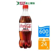 可口可樂纖維+ 600mlx24入/箱【愛買】