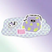 卡愛沙發狗狗插畫 電競游戲辦公大滑鼠墊