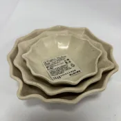 美耐皿米白系列【大正餐具批發】燒烤盤 水果盤 盤子 花器 造型碗 醬料碟 不規則盤 燒物盤 壽司盤 拉麵碗《出清專區》