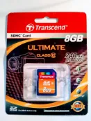 【小惡魔市集】Transcend 創見 SDHC 8G 記憶卡 (終身保固) Ultimate